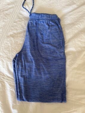 Hanna Andersson Blue Heathered Kids Joggers